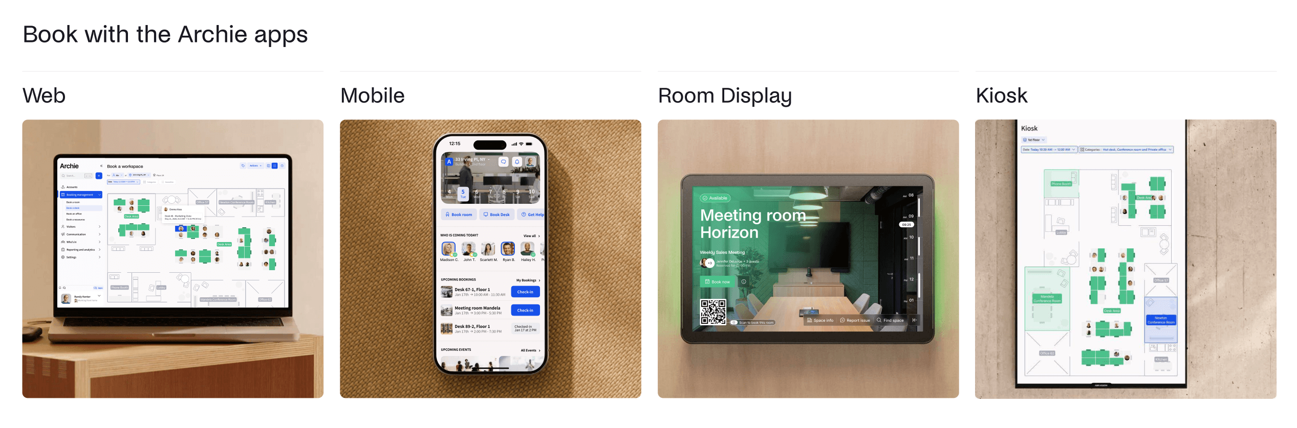 Overview of Archie apps
