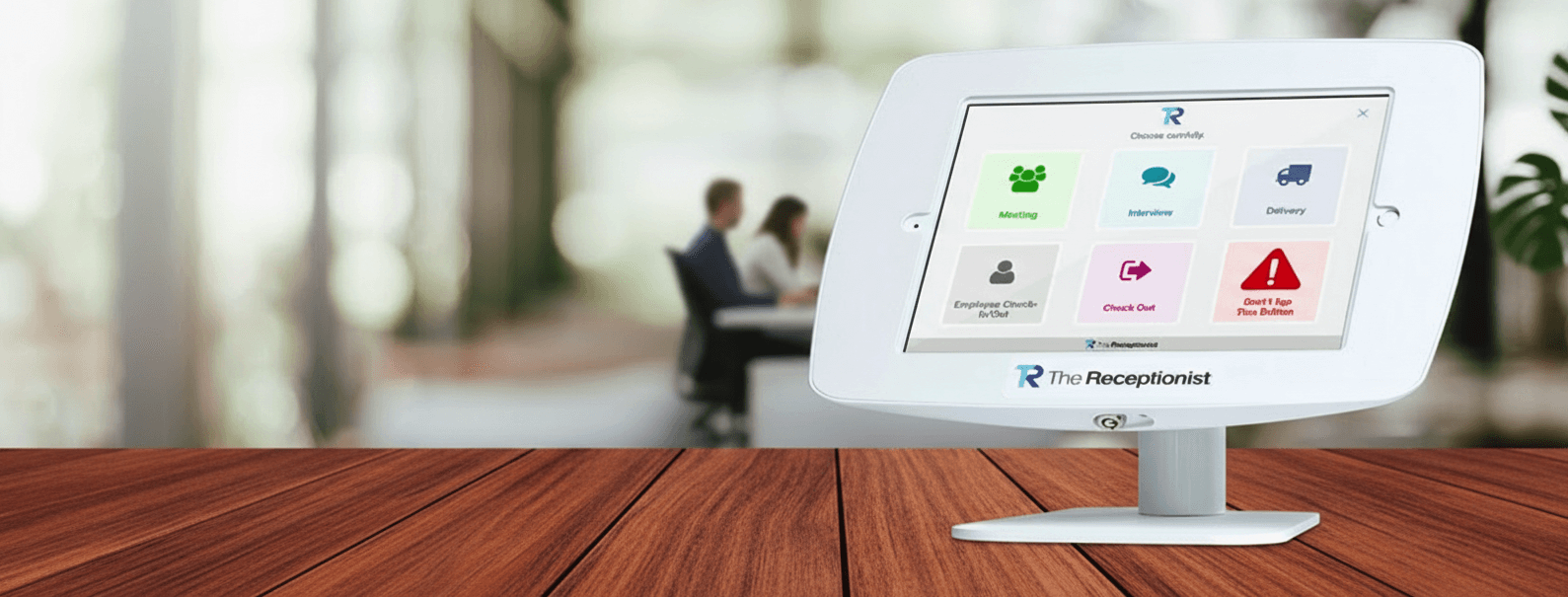 TheReceptionist iPad mount